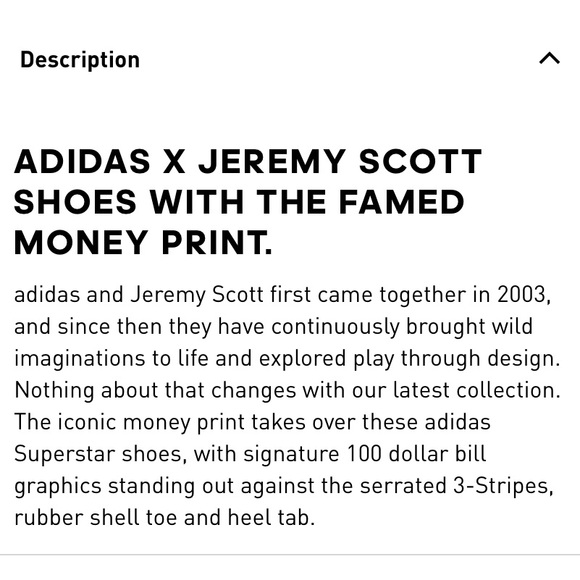 Adidas Originals x Jeremy Scott • Money Print Superstar Sneakers - Picture 16 of 16